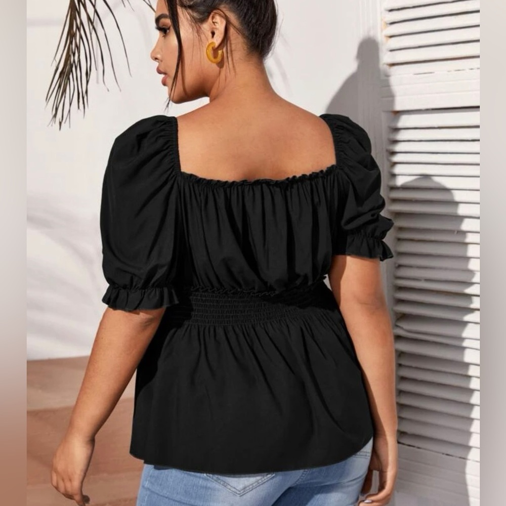 Black blouse NEVER WORN